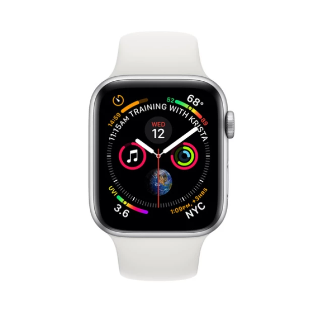 Apple Watch Series 4, Корпус White Aluminium & Ceramic 44mm 4039