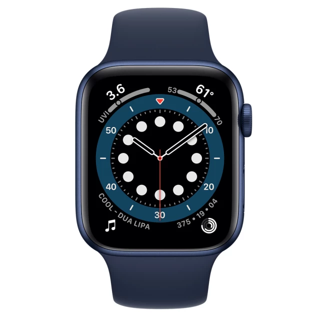 Apple Watch Series 6, Корпус Blue Aluminium & Ceramic 44mm 4048