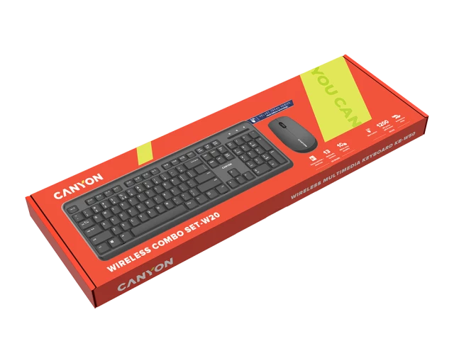 Canyon Wireless Combo SET-W20 with Silent switches, BG layout 3793