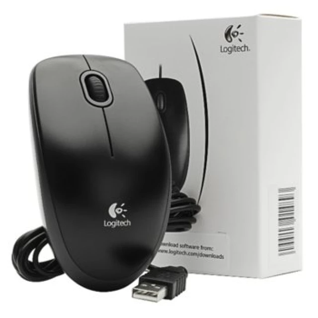 Logitech Mouse, B100, USB