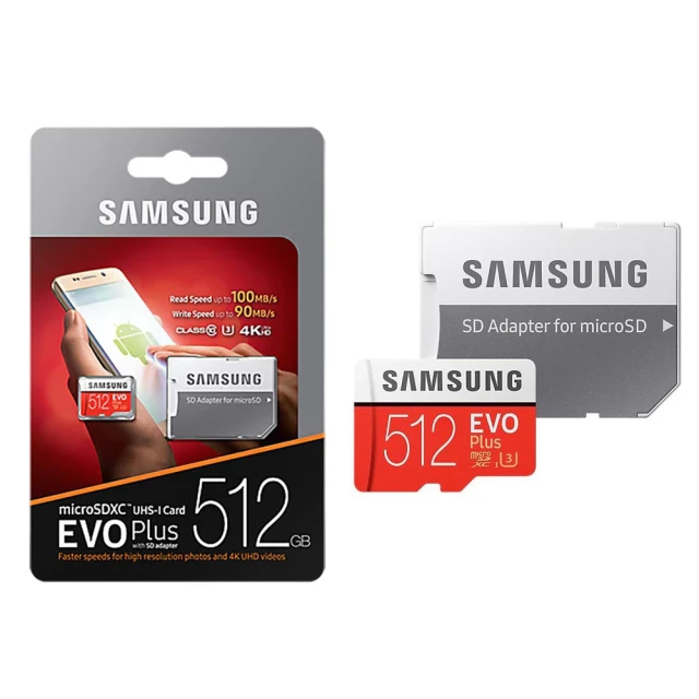 Samsung microSDXC, Evo plus, 512GB