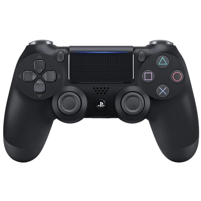 Sony Playstation DUALSHOCK 4, черен контролер